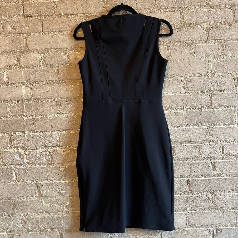 Sarah Pacino Black Sleeveless Sheath Dress - Size S - Picture 6 of 8
